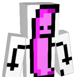 PinkBananaCheese Minecraft avatar bust