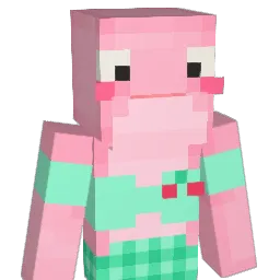 PinkFroggie3's Minecraft skin