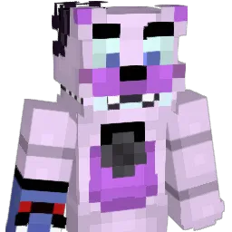 PinkFurryUnicorn Minecraft avatar bust