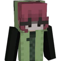 PinkGh0sts Minecraft avatar bust