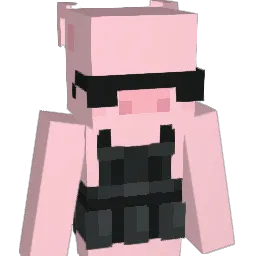 PinkGirl25 Minecraft avatar bust