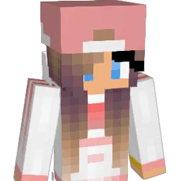 PinkKraft Minecraft avatar bust