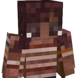 PinkMoonee Minecraft avatar bust