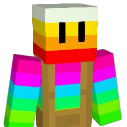 PinkPlasticBag Minecraft avatar bust