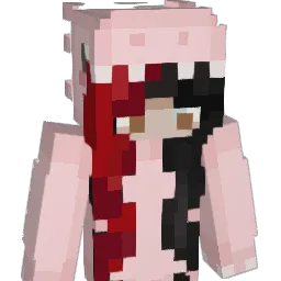 PinkPlushie3 Minecraft avatar bust