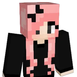 PinkPoppy Minecraft avatar bust