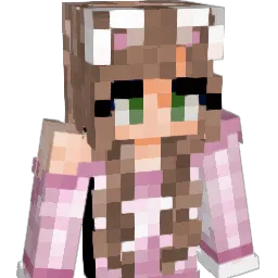 PinkPwrRanger55 Minecraft avatar bust