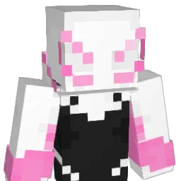 PinkTrillium Minecraft avatar bust