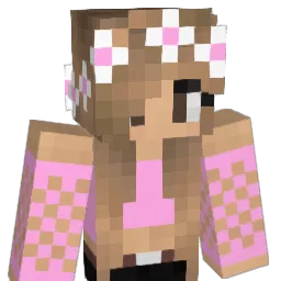 PinkTulipz Minecraft avatar bust