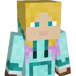 Pinkbowkid Minecraft avatar bust