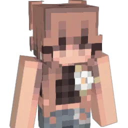 Pinkceci Minecraft avatar bust