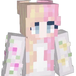Pinkchuwy Minecraft avatar bust