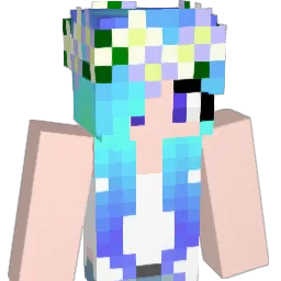 Pinkfantaa Minecraft avatar bust