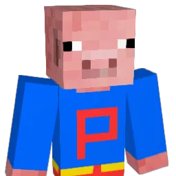 Pinkparadize Minecraft avatar bust