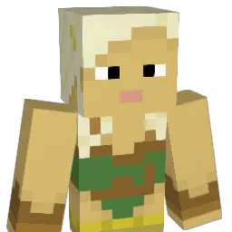 Pinkpepette Minecraft avatar bust