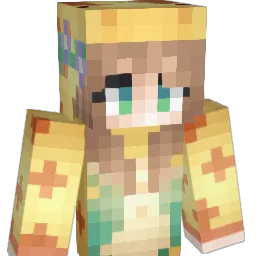 Pinkzaa Minecraft avatar bust