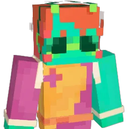 Pinoideae Minecraft avatar bust