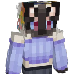 Pintacred Minecraft avatar bust