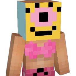 Piousity Minecraft avatar bust