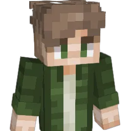 PipeTaba Minecraft avatar bust