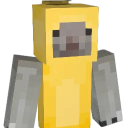 PiperBunnie Minecraft avatar bust