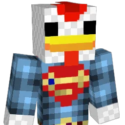 Pipouh Minecraft avatar bust