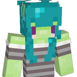 Pipreka Minecraft avatar bust
