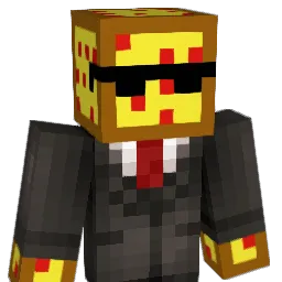 Piqza Minecraft avatar bust