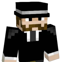 PirateCreeper Minecraft avatar bust