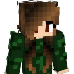 PirateEllie Minecraft avatar bust