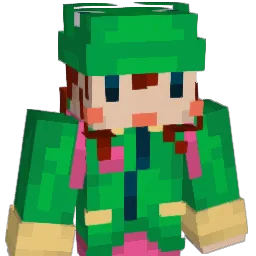 Pispii Minecraft avatar bust