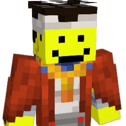 Pitza Minecraft avatar bust
