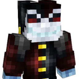 PiuHU Minecraft avatar bust