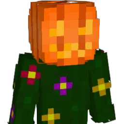 PixelThePumpkin Minecraft avatar bust