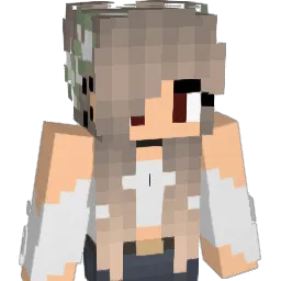 Pixelavagirl Minecraft avatar bust
