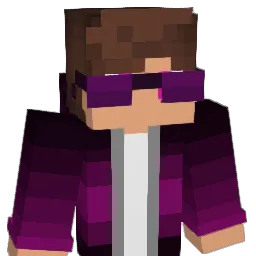 Pixeliste Minecraft avatar bust