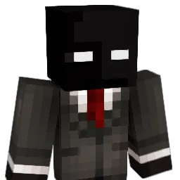 PixellyEnderman Minecraft avatar bust