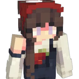 Pixierosies Minecraft avatar bust