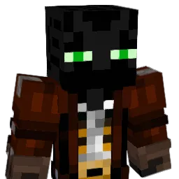PizzaPiraat Minecraft avatar bust
