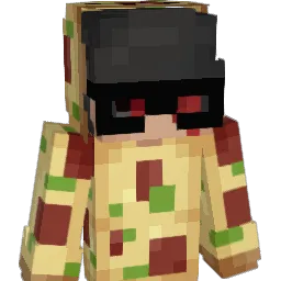 PizzaXO Minecraft avatar bust