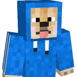 Pizzakennet Minecraft avatar bust