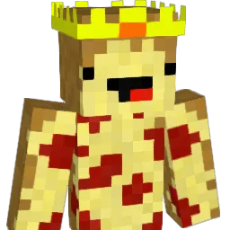 Pizzaspielt Minecraft avatar bust