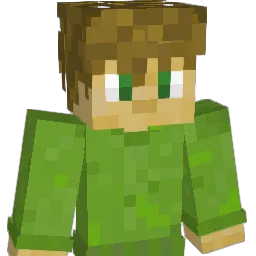 Plastkast Minecraft avatar bust