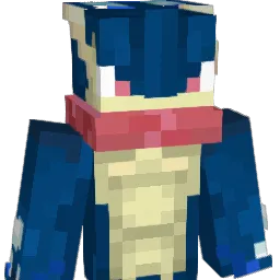 Plateosaure Minecraft avatar bust