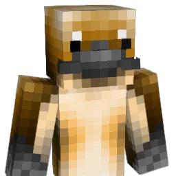 Platypuzzy Minecraft avatar bust