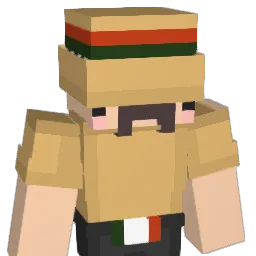 Playertag Minecraft avatar bust