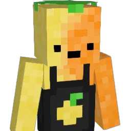 PlayfulPapaya Minecraft avatar bust