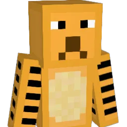 PlayfulTiger Minecraft avatar bust