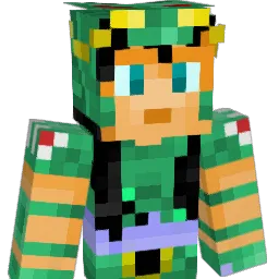 PlayingN4ked Minecraft avatar bust