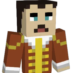 Playwright Minecraft avatar bust